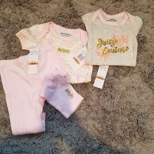 3 piece baby girl outfit